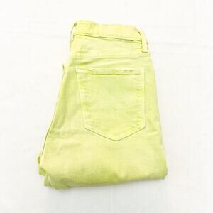 Mother Superior The Tomcat The Devil May Care Green Denim Jeans Size 27